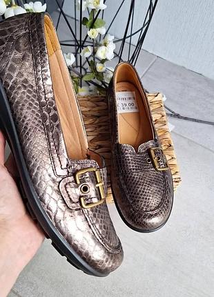 Туфли балетки из натуральной кожи hotter 41