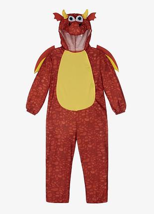 Карнавальный маскарадный костюм дракон рептилия динозавр дино halloween хэллоуин amscan 4 5 6 лет