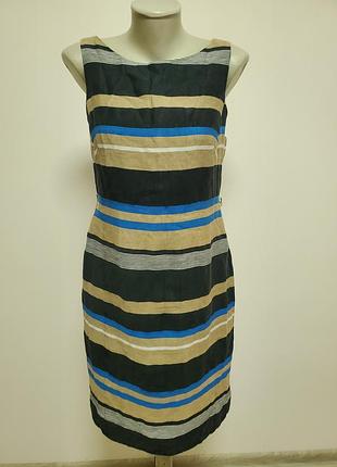 Красивое брендовое льняное платье