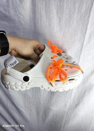 Кроксы броги сабо пляжные шлепанцы шлепки женские