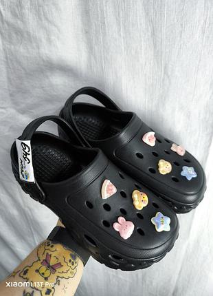 Кроксы броги сабо пляжные шлепанцы шлепки женские