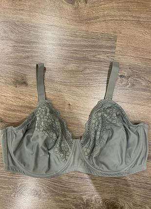 Жіночій бюстгальтер оливкового кольору m&s розмір 90е 40dd