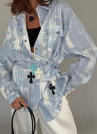 Рубашка хром люкс