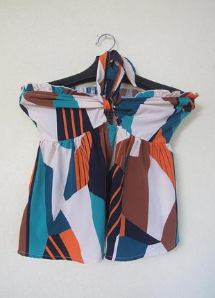 Легкая яркая блуза от shein