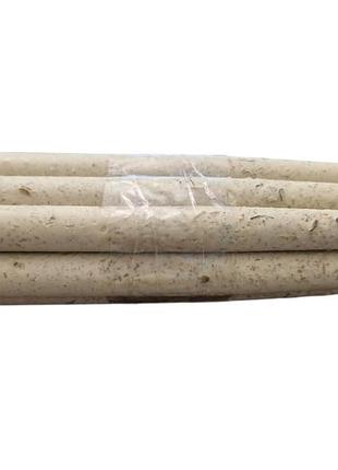 Воскова свічка з ромашкою 20 см