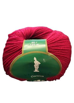 Пряжа victoria corsica 222 красный