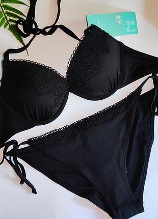 Купальник с пуш-ап европейского бренда h&m