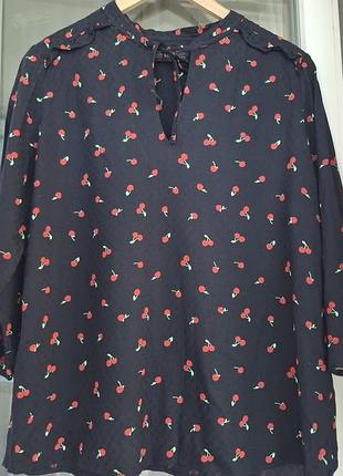 Кофточка блуза в вишню от m&amp;s