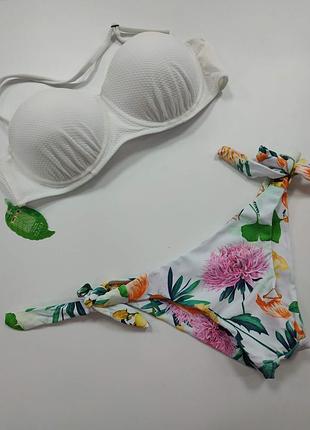 Клёвые купальники бандо 2 цвета