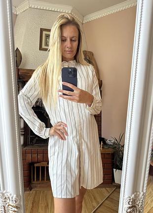 Платье рубашка легкое