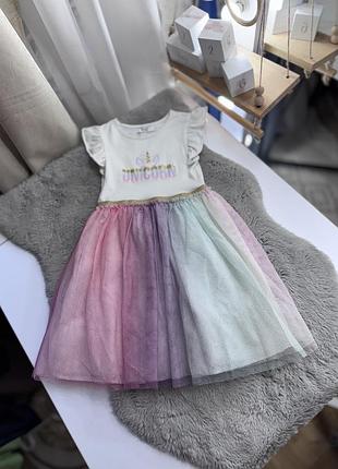 Сукня ошатна нарядна для дівчинки 6-7 років