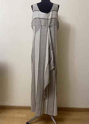 Жіноча довга лляна сукня m tomy macey