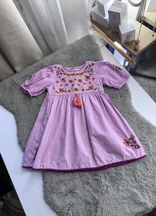 Сукня плаття вишиванка next для дівчинки 2-3 роки