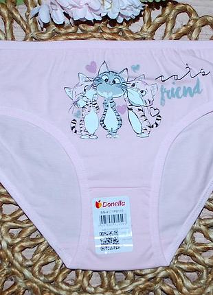 Трусики 8-9 рост 134-140 донелла donella котик