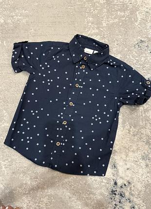 Рубашка  с коротким рукавом name it 2-3 года