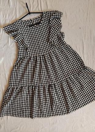 Красива нова ярусна легка  сукня