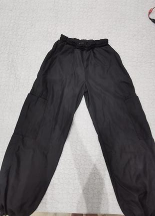 Штани широкі з щільної тканини (плащівка)