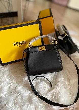 Женская сумка fendi, стильная сумка fendi премиум качества, брендовая сумка fendi для повседневной носки и особых событий
