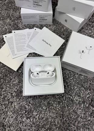 Навушники airpods pro 2, бездротові навушники apple, airpods pro 2 покоління, стильні навушники bluetooth, навушники apple airpods