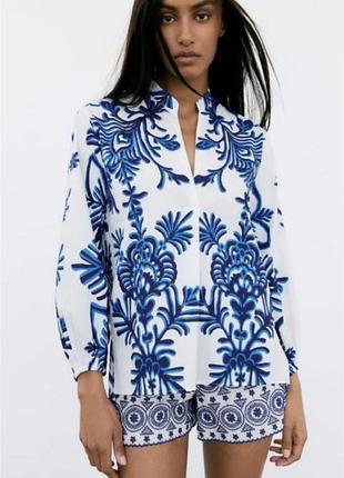 Блуза zara р.l