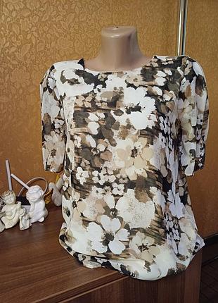 Кофтинка блуза  в  квітки