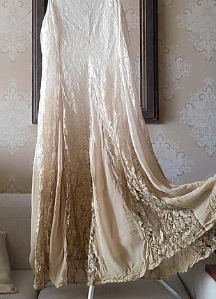 Сарафан сукня шикарна вінтажна винтаж винтажном винтажная гарна 16 50-52 xl xxl платя платье миди міді рідкісна знахідка