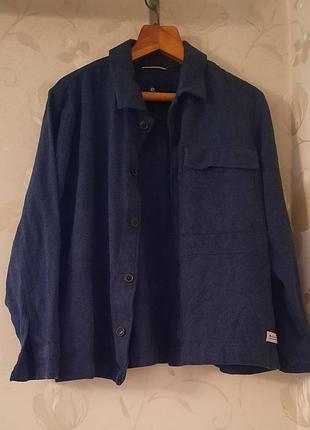 Мужская куртка пиджак 100% коттон ben sheman размер l