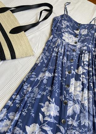 Сарафан h&m в квітковий принт