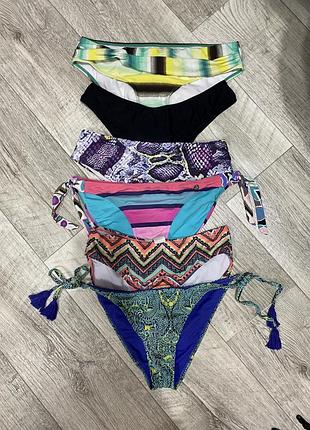 Лот низ від купальника м 6шт 100грн