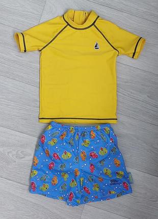 Солнцезащитный костюм, костюм для плавания для мальчика 18-24 мес.