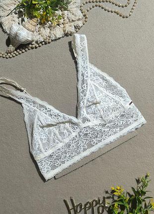 Бюстгальтер бралет з мереживом