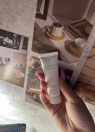 Пінка для жирної шкіри needly mild cleansing foam, 20 мл
