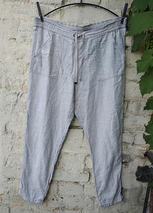 Брюки льняные прогулочные