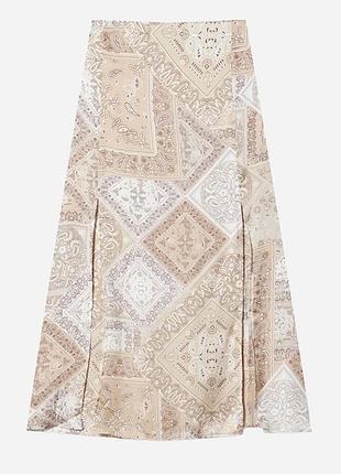 Спідниця міді з розрізами stradivarius