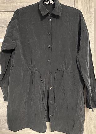 Блуза сорочка графіт