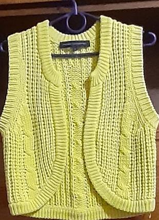 Жіноча котонова жілетка від french connection брітанії