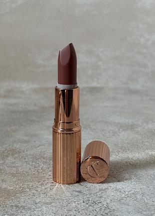 Charlotte tilbury - mini matte revolution lipstick - матова помада, 1.5g, у відтінку pillow talk