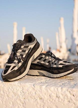 Кросівки  nike p-6000 black grey