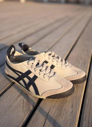Кроссовки 1011B304 asics onitsaka tiger For 66 beige blue