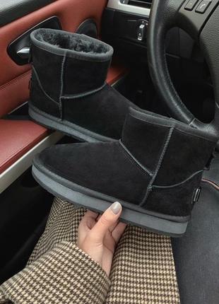 💎🖤❄️ugg classic black metallic❄️🖤💎женские чёрные угги