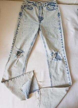 Качественные модные джинсы, бренда zara