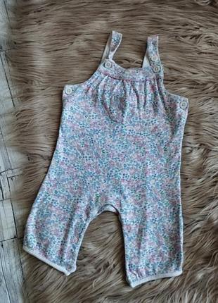 Ромпер летний комбинезон на девочку 3-6 мес песочник  62-68 см  john lewis