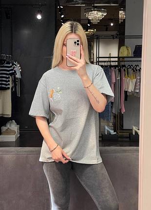 Сіра футболка лоеве люкс