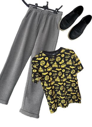 Зручні🍀сірі штани для прогулянок на підлітка розмір xs