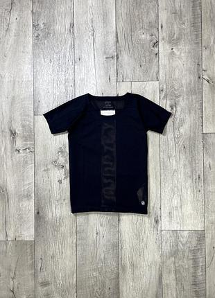 Asics motiondry футболка xs размер спортивная черная оригинал