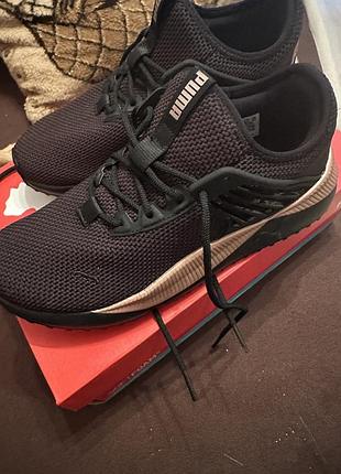 Кросівки puma pacer future lux lace up sneakers black 380606-01(нові/торг)