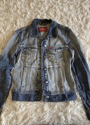 Курточка джинсовая amnezia стильная модная джинсовка с минни