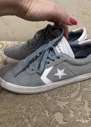 Кеди 👟 кросівки жіночі натуральний замш converseоригинал класні зручні стильні модні