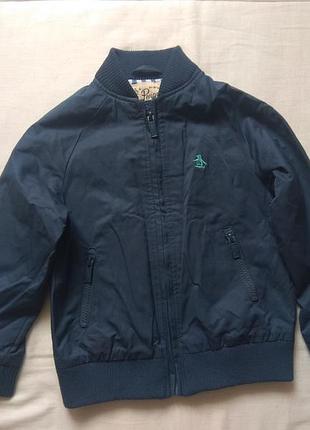 Куртка ветровка на мальчика penguin 5-6 лет