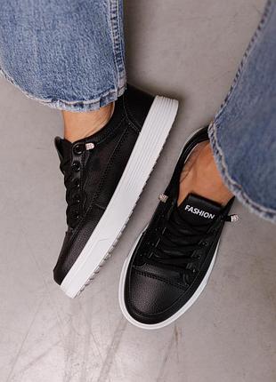 Кеды женские 591726 черные